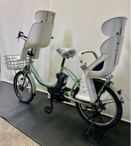 関東全域送料無料 保証付き 電動自転車 ブリヂストン ビッケ2 20インチ 8.7ah 3人乗り パワフル