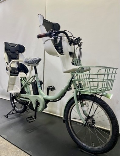 関東全域送料無料 保証付き 電動自転車 ブリヂストン ビッケ2 20インチ 8.7ah 3人乗り パワフル