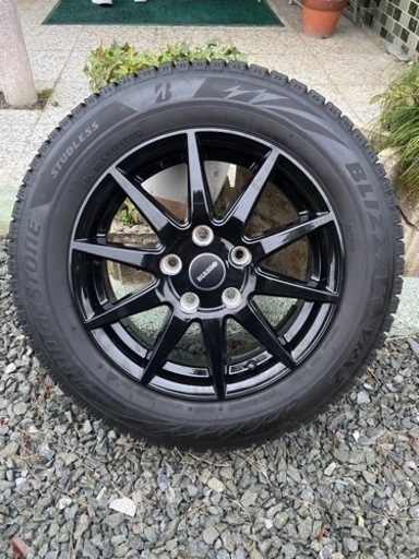 ビアッソ BI-01 15×5.5J+45 5H/112 BZ VRX2 175/65R15 4本