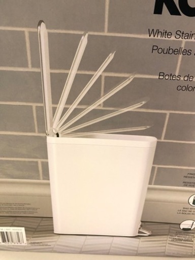 新品未使用　アメリカCostco KOHLER ステンレスゴミ箱