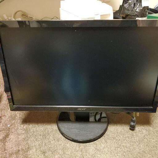 取引決まりました！acer　モニター
