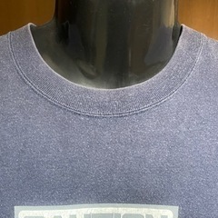 ロゴ Tシャツ ダークブルー の画像