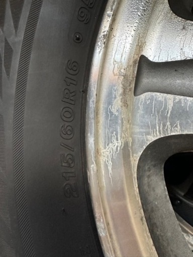 215/60R16 ブリヂストンVRX2