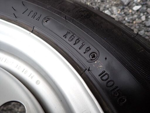 【中古】エナセーブ145/8012LT　マツダ純正ホイール　2本　1組限り