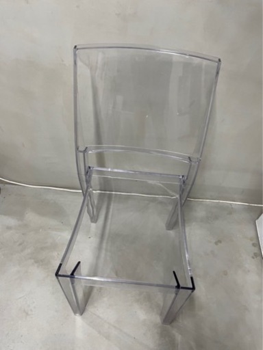透明チェア4脚！4種類まとめて販売！