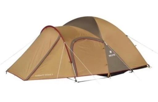 （グランドシート付き）スノーピークのアメニティドームS