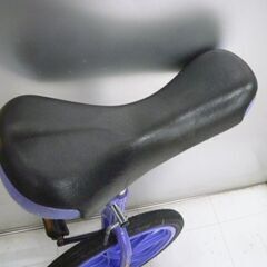 一輪車 18インチ パープル系 ジュニア 18×1.75 苫小牧西店の画像