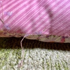 和綴じ 敷布団  ピンク (引き取りに来て下さる方 限定)の画像
