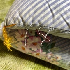 和綴じ 敷布団 青 (引き取りに来て下さる方 限定)の画像