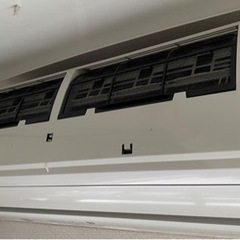 ◆取外し作業•引取り出来る方限定 コロナルームエアコン CSH N2217R 2017年製 冷房専用 の画像