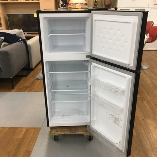 期間限定の特別値下げ！！S752 TOHOTAIYO 2ドア冷蔵庫 118L 左右ドア開き付け替え可能 TH-118L2 ⭐動作確認済