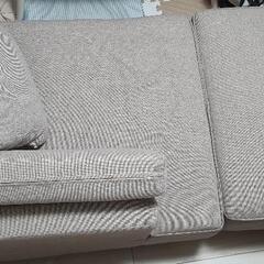 (お取引中！)12/13まで掲載★品質良好★１人～２人用ソファーの画像