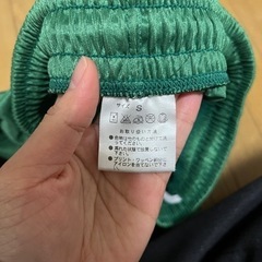 ベンチウォーマー バスパン グリーン Sサイズの画像