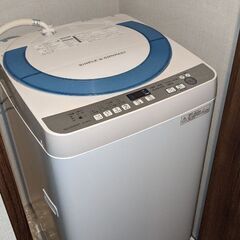 SHARPの洗濯機　7kgの画像