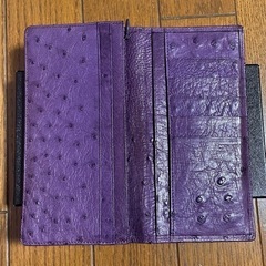 オーストリッチ 長財布の画像