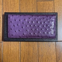 オーストリッチ 長財布