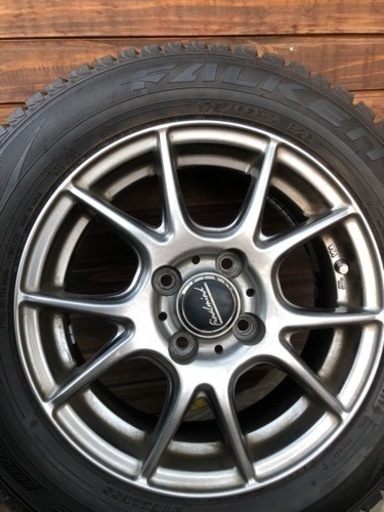 商談成立しました！スタッドレスほぼ新品175／65R14 アルミホイール付き 現品確認後のお取引OK