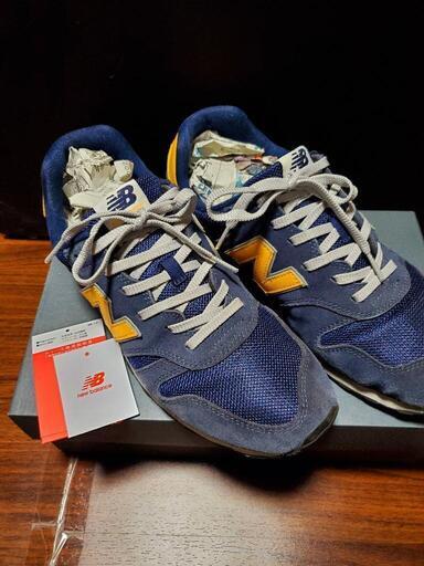 NEW BALANCE　ローカットスニーカー　28.5cm ネイビー
