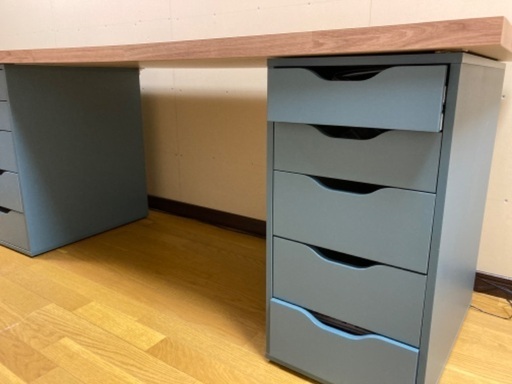 個別売りあり　IKEA ALEX 2個　天板SÄLJAN　一個　デスク　セット