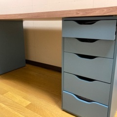 個別売りあり　IKEA ALEX 2個　天板SÄLJAN　一個　デスク　セットの画像