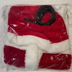 残りサイズ、100、90のみです　サンタ コスプレ クリスマス 衣装 子ども 帽子の画像