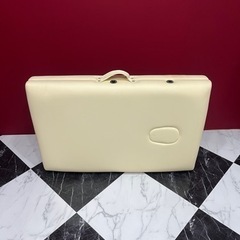 再出品　折りたたみエステベッド　ホワイト　コンパクトサイズの画像