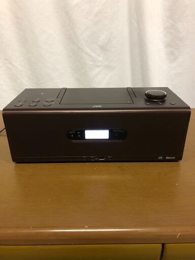 【美品 元箱有り】2020年製 CDラジカセ JVC RD-W1 PC USB Bluetooth ラジオ AM FM 再生 録音