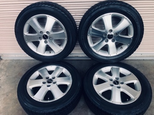 冬タイヤ 215/60R17 ホンダ製アルミ付きスタッドレス 4本組