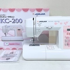 お話し中【未使用品】ＪＡＧＵＡＲ　ジャガー ＫＣ－２００　ソーイングが楽しくなる丈夫なミシン　皮革　ジーンズＯＫ　ipk297