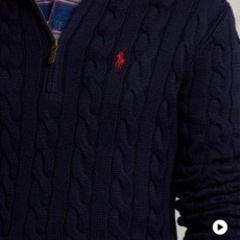 POLO ラルフローレン　セーターの画像