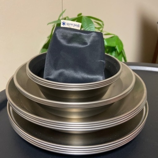 スノーピーク  peak TW-021F [テーブルウェアーセット L ファミリー]