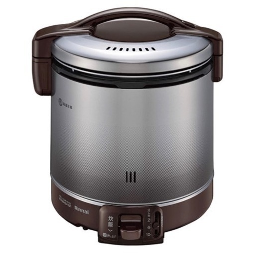 【新品・未開封】10合炊きガス炊飯器
