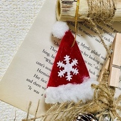 お値下げしました！　色とりどり♪ クリスマスガーランド　ゴールド　流木の画像