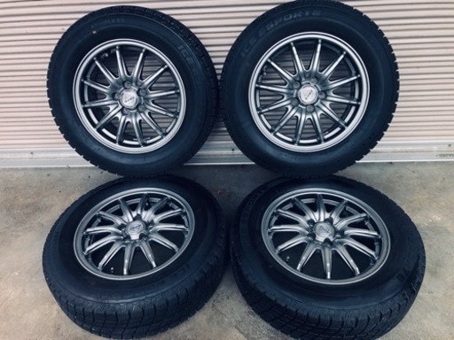 冬タイヤ 195/65R15 アルミ付2020年製スタッドレス 4本組