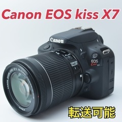 S数約2850回●美品●転送可能●初心者向け●キャノン EOS kiss X7 1ヶ月動作補償あり！ 安心のゆうパック代引き発送！ 送料、代引き手数料無料！