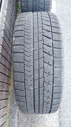 スタッドレスタイヤセット 225/50R18 BRIDGESTONE VRX / MANARAY SPORT メッキホイール 7.5J 114.3 1台分 エリシオン プレステージ 等