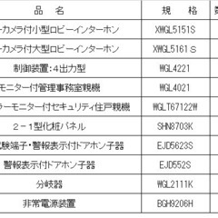 【交換工事業者様を探しています】マンションのインターホン 交換工事