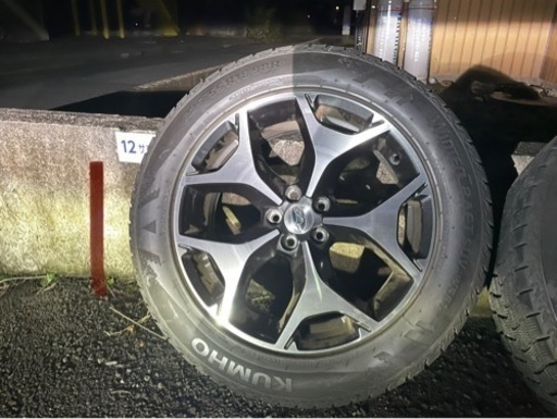 スバル gt7 スタッドレス 235/50R18 2017年