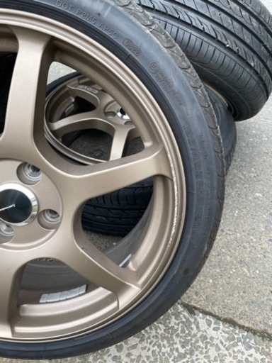 pcd100 195/45r17 フィットgs 2022年