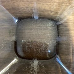 【交渉中】フランス製ガラススクエアボウル2枚の画像