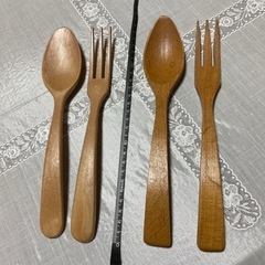 【無料】とりわけスプーン＆フォークの画像