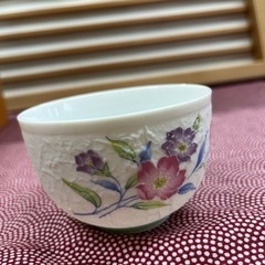 未使用箱入り　煎茶碗の画像