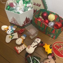 クリスマスツリー　飾り②の画像