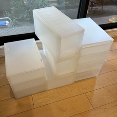 無印良品　ポリプロピレンケース