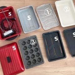 レコルト ホームバーベキューウィナーズ RBQ-1(R) BBQ たこ焼き