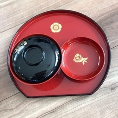 お食い初め食器うるし塗り