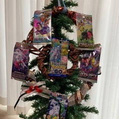 【再値下げ】ポケカのリース　〜モンスターボール風〜