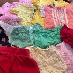 9M-18M(70-80cmサイズ) 女児衣類 春夏一式の画像