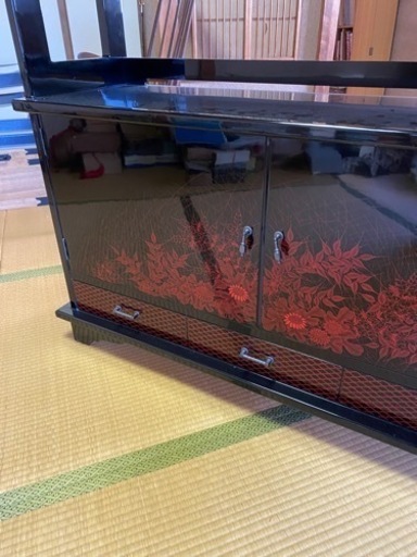 漆塗り棚(取引終了しました)