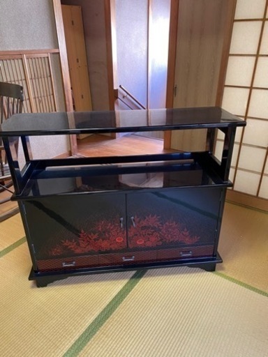 漆塗り棚(取引終了しました)